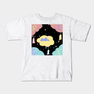 Duck on Cloud #1 Kids T-Shirt